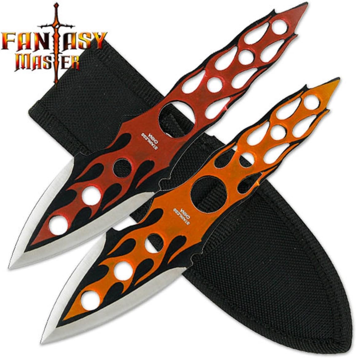 Fantasy Master Fm-505 Throwing Knife Set 7-Inch Overall