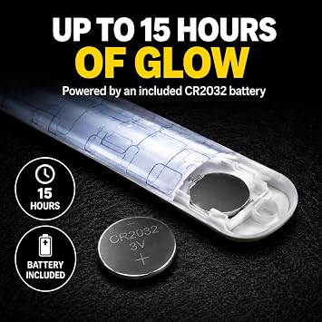 Brightz LED Slap Bracelet Armbands, Light Up Glow Bracelets, 8-Pack