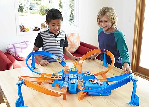 Miniatura 2 de Hot Wheels Criss Cross Crash Track Set Exclusivo de Tienda