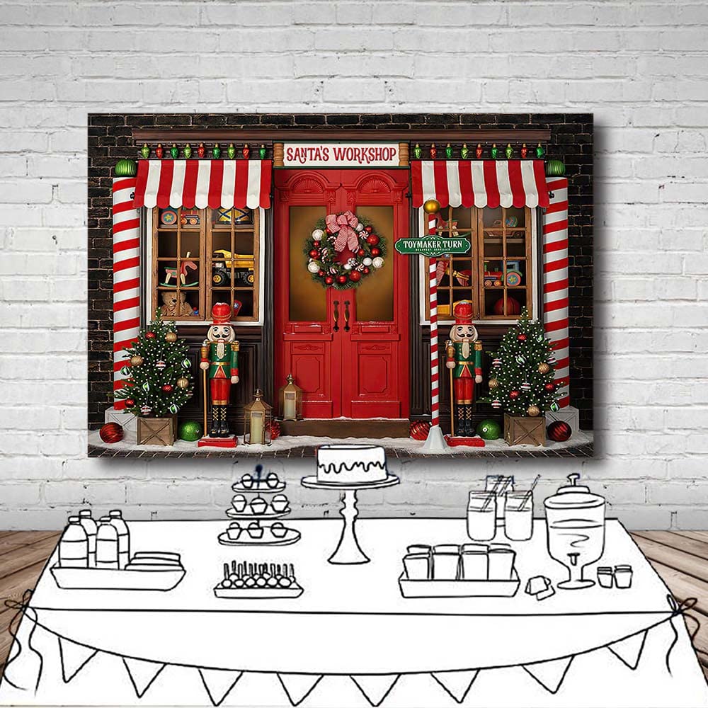 MEHOFOND Toile De Fond Pour Photographie De Noël - 2,1 X 1,5 M - Décoration De Fête D'anniversaire - Bannière Pour Enfants - Accessoires Photo De Famille