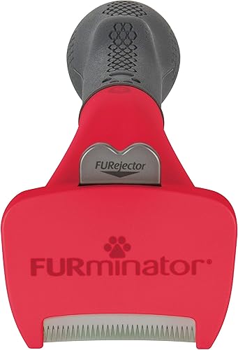 Vista 80 de FURminator - Herramienta de eliminación de pelaje y champú premium para perros, elimina el pelo suelto, combate el exceso de desprendimiento