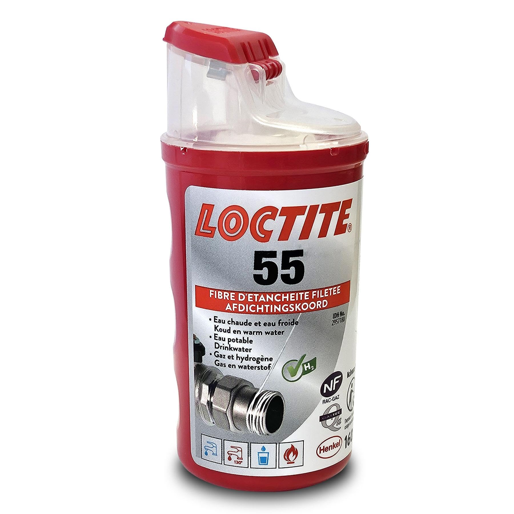 LOCTITE 55 ALAMBRE DE ENCHUFE PARA CABLE 160 METROS