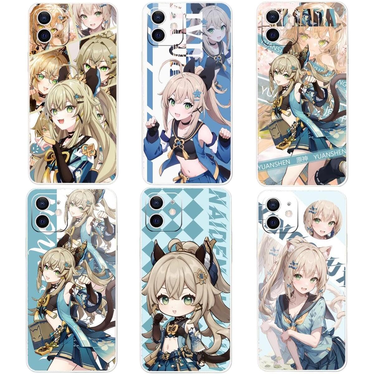 Amazon.co.jp: 原神 綺良々 スマホケース iPhoneケース 携帯電話カバー