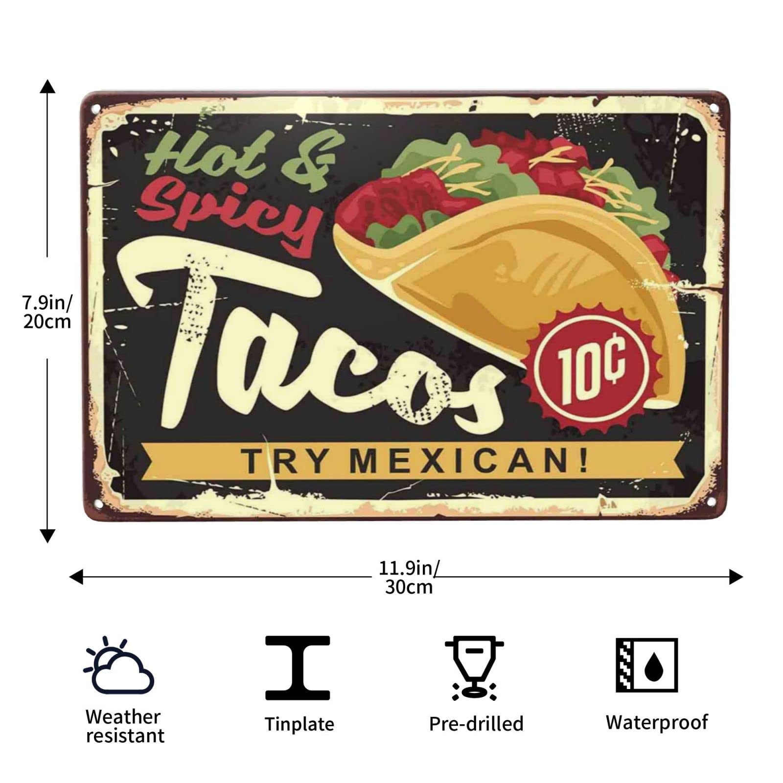 【送料込】【値下げ】El Nopal メキシカンレストラン 看板 /ヴィンテージ Amazon.co.jp: LOVEJIA ホットスパイシー メキシカンタコス
