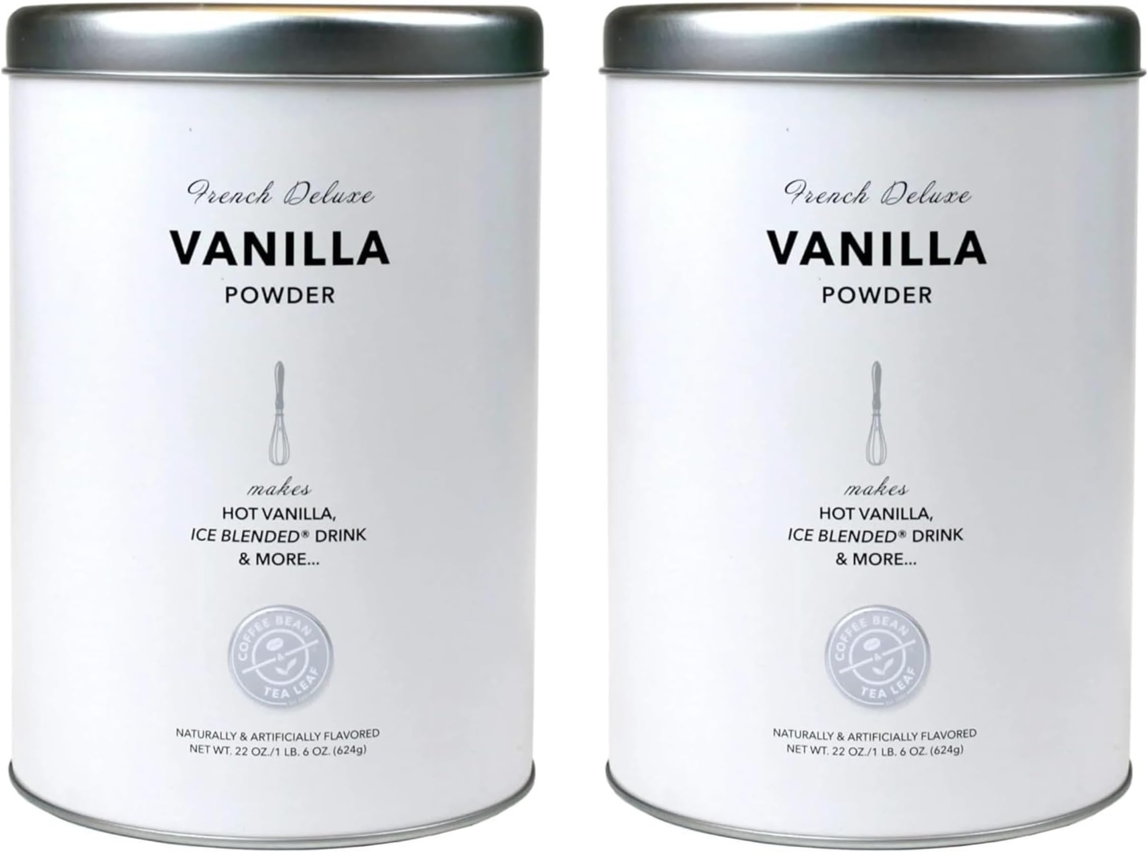 The Coffee Bean & Tea Leaf, French Vanilla Creamer for Coffee, Lattes, Smoothies, Drinks, Baking, 2 Pack