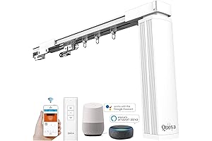 Quoya QL500: Intelligent Motorized Curtain Track for Smart Home Automation