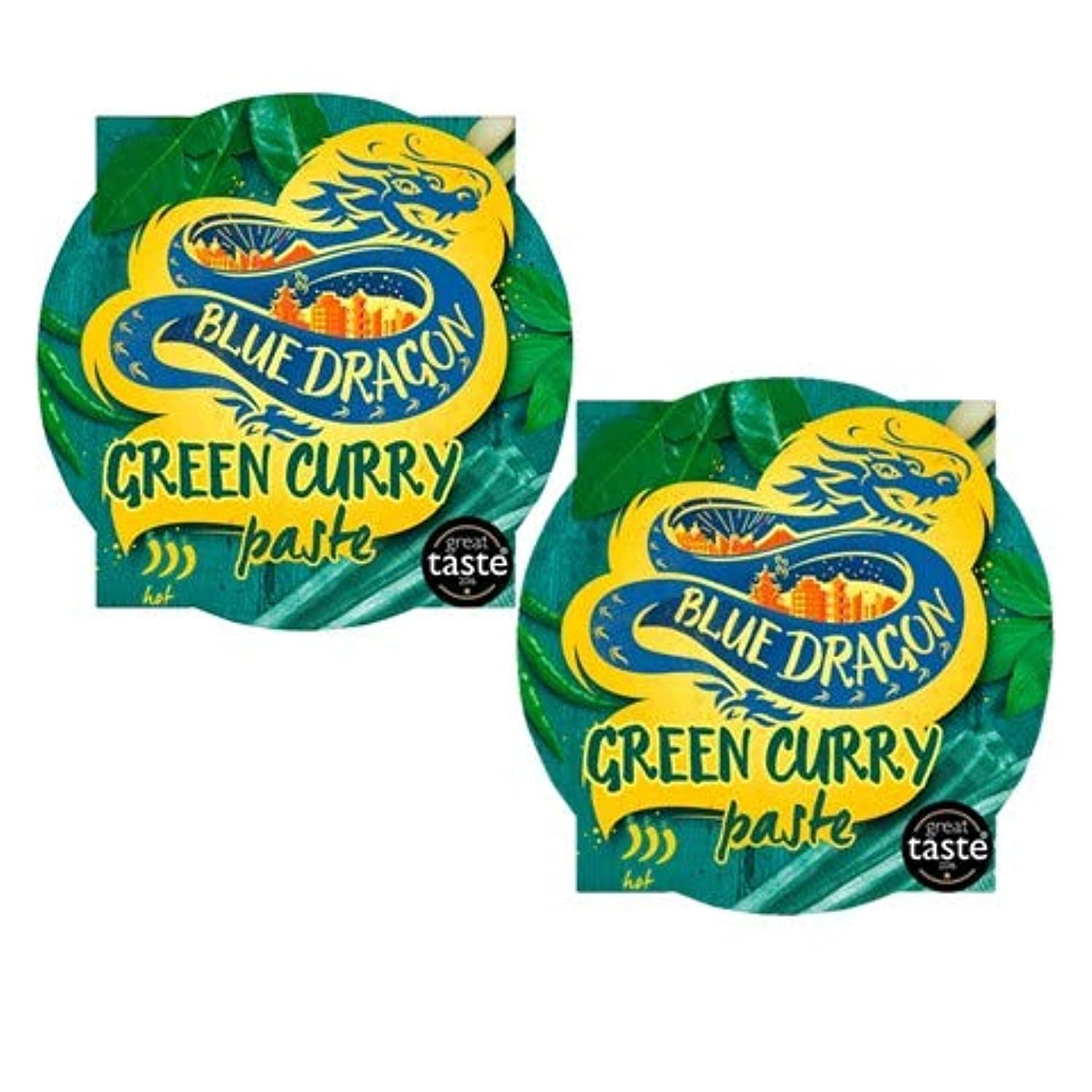 Blue Dragon Thai Green Paste Pot (50 g, Pack of 2)