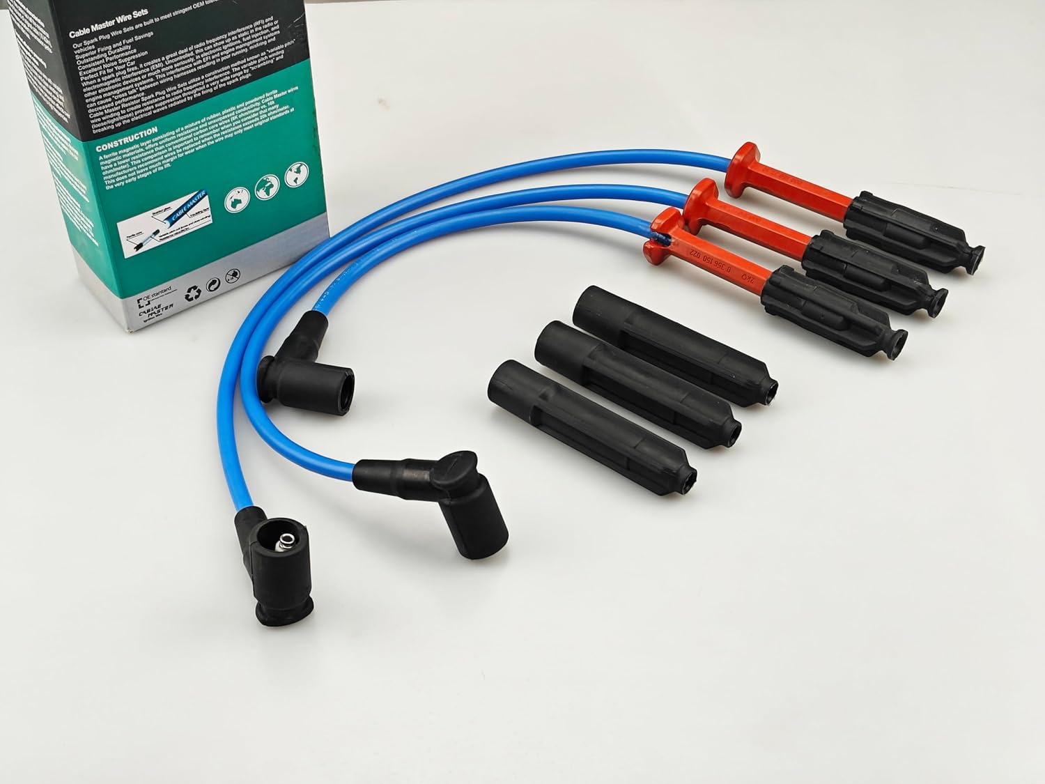 High Performance Spark Plug Wires Compatible with Mercedes-Benz C280 C36 E320 S320 SL320 Base AMG Base LWB SWB 2.8L 3.6L 3.2L 1996-1999