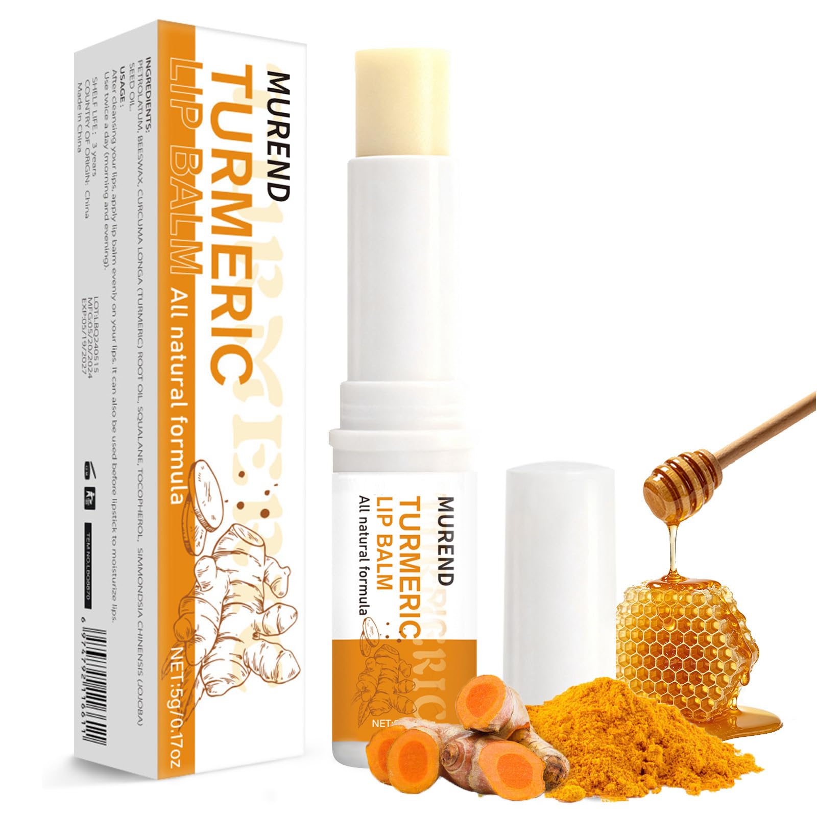 リペアクリム Amazon.com : MUREND Turmeric Lip Balm for Smokers Dark Lip