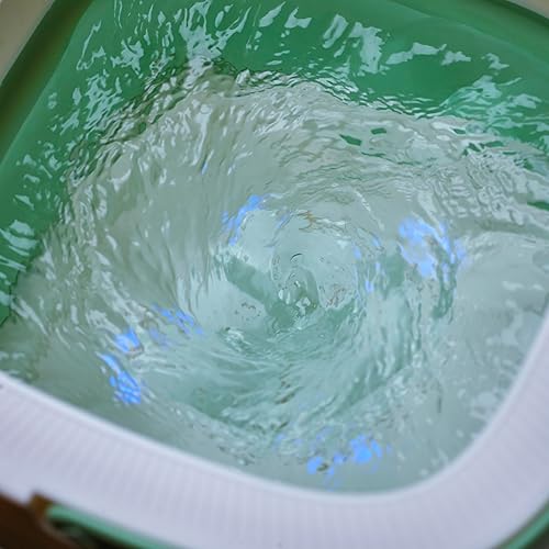 Miniatura 9 de Lavadora portátil, mini lavadora de 12 litros con diseño plegable, tiene 3 modos inteligentes para viajes, apartamento, ropa de bebé, calcetines de