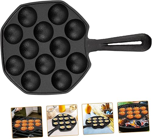 Miniatura 9 de Hemoton Bandeja de caracol de cerámica, mini parrilla de cerámica, sartén Escargot, bandeja para servir Escargot, herramienta para hornear, placa de