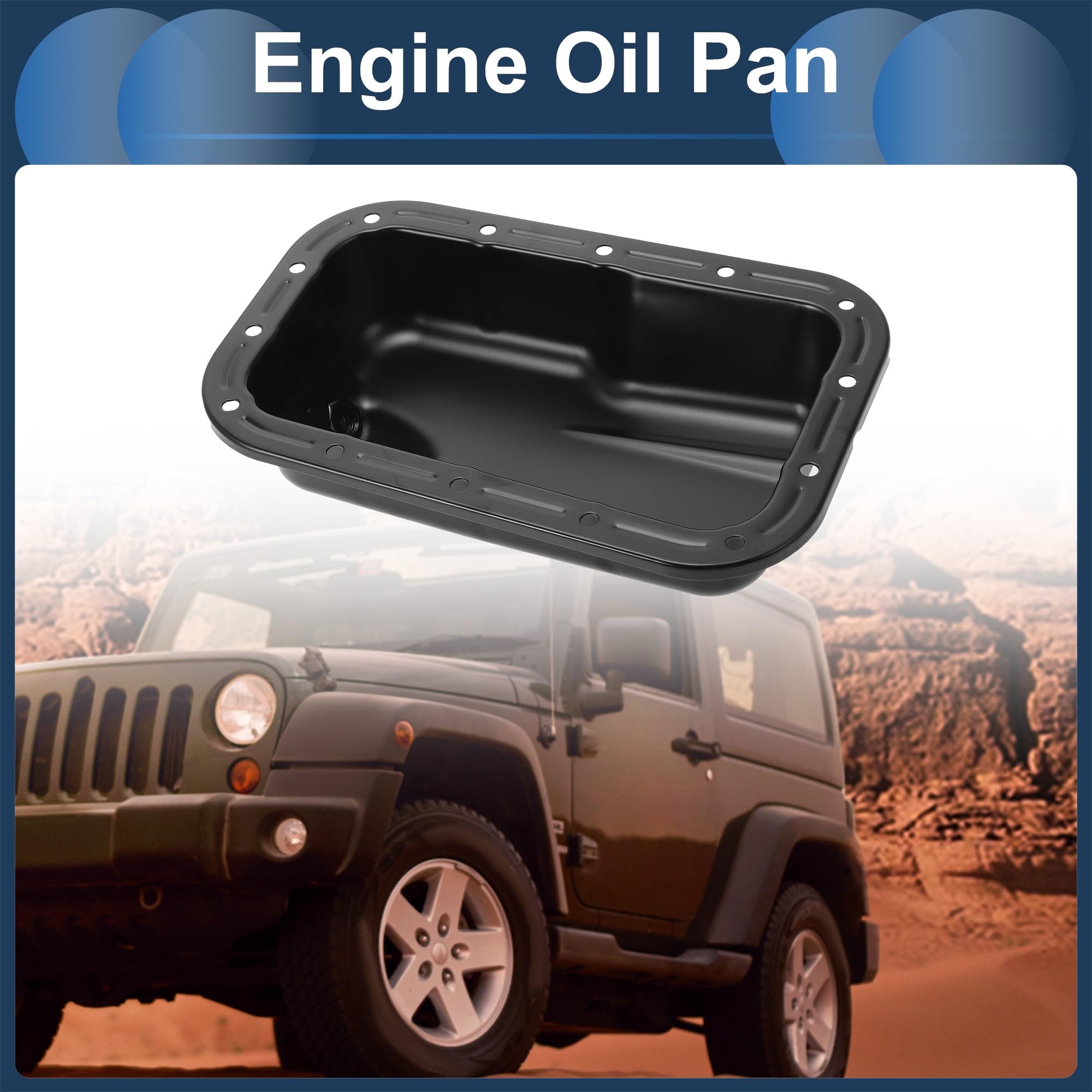 Cárter De Aceite Para Jeep Para Wrangler 2012-2018
