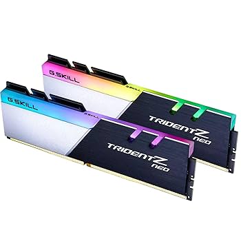 G.SKILL TRIDENT Z NEO 32GB(16GB×2) DDR4 G.SKILL, F4-3200C16D-32GTZN Trident Z Neo 32 Go (2X 16 Go