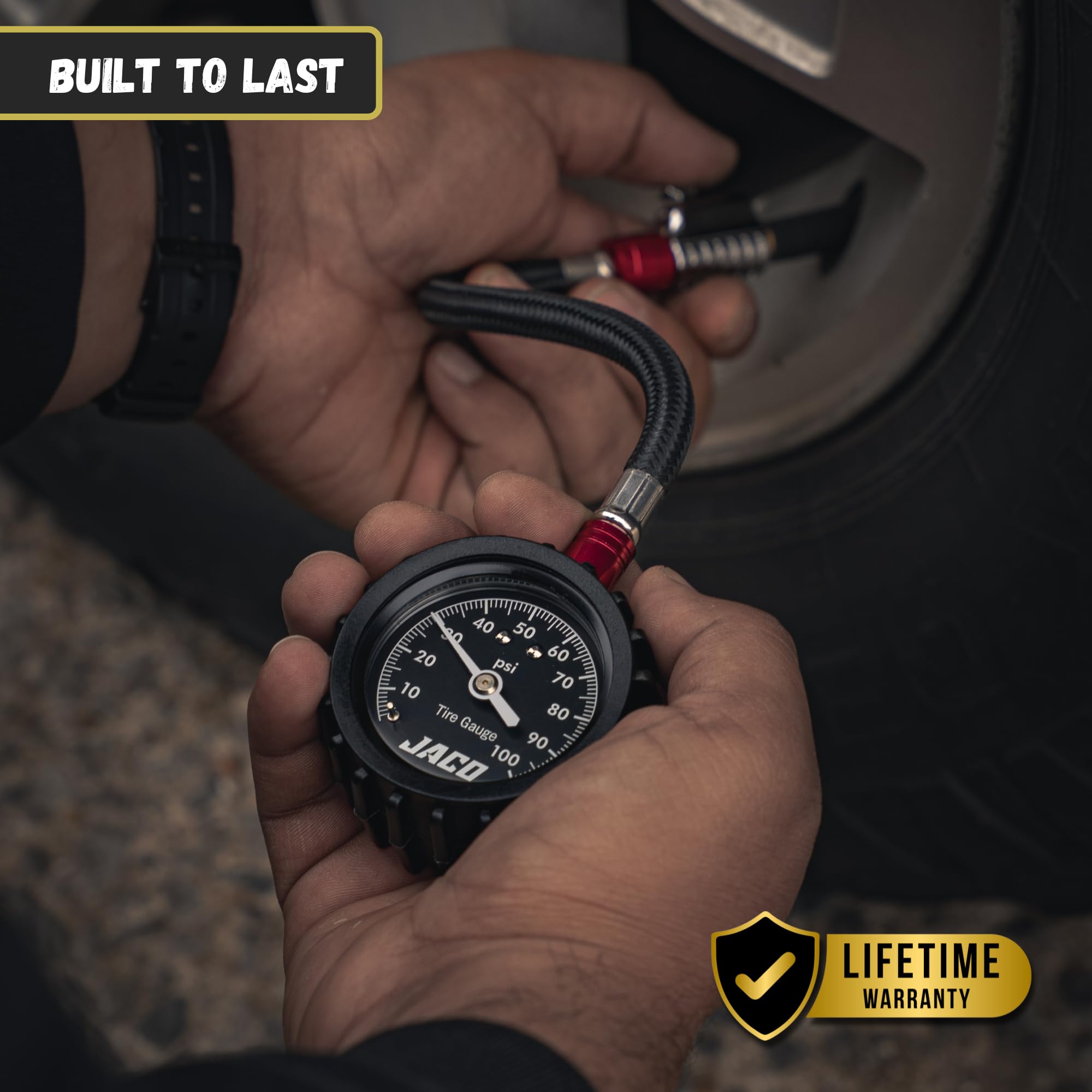 JACO ElitePro-X Tire Pressure Gauge - Lightning Chuck -6 JACO ElitePro-X Tire Pressure Gauge - Lightning Chuck -6