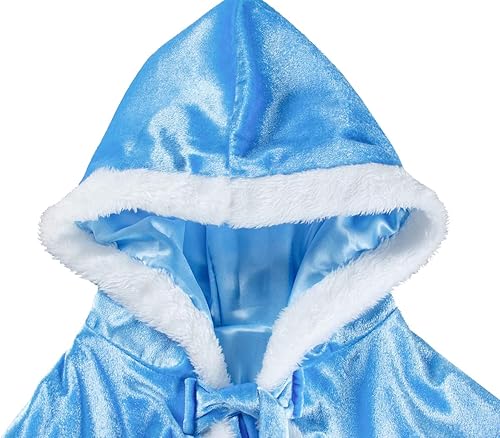 Miniatura 4 de GOLDSTITCH Disfraz de princesa con capucha para niñas