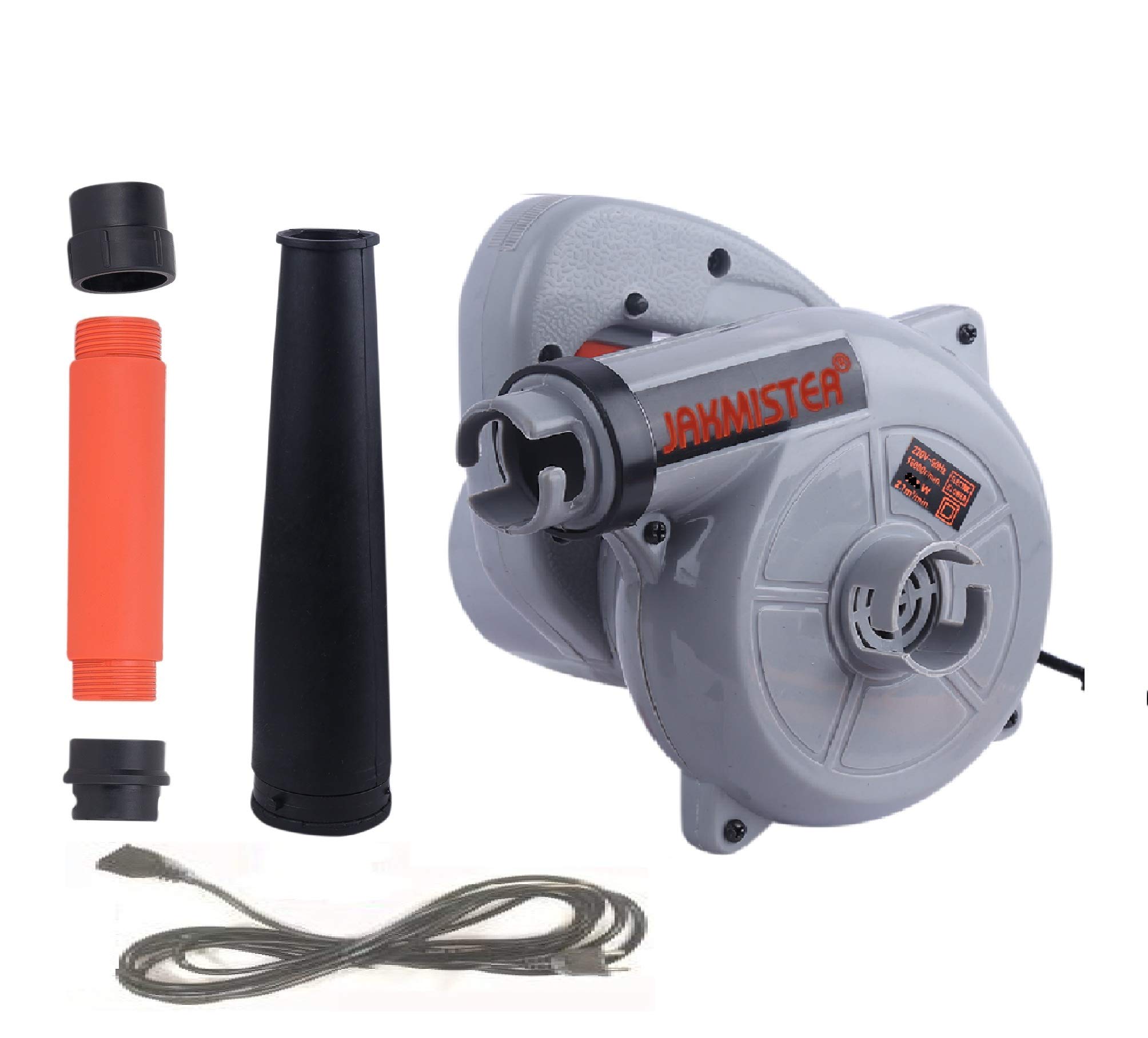 Jakmister WRB-15000RPM Extra 20 Feet Wire and Extension Pipe Powerful -Electric Dust Cleaner Vacuum Cleaner for Collecting, Cleaning Dust for AC/Home Air Blower (B08R3SNYLW) Amazon Price History, Amazon Price Tracker