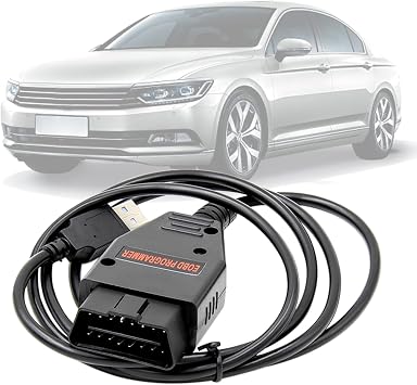 Galletto 1260 OBD2 to USB Cable Code Reader for Diesel and Petrol Cars,Compatible with Toyota/Honda/Ford/GM/Fiat/Porsche Vehicles ECUs Diagnostic Scanner Tool, Work with Windows 32-bit System