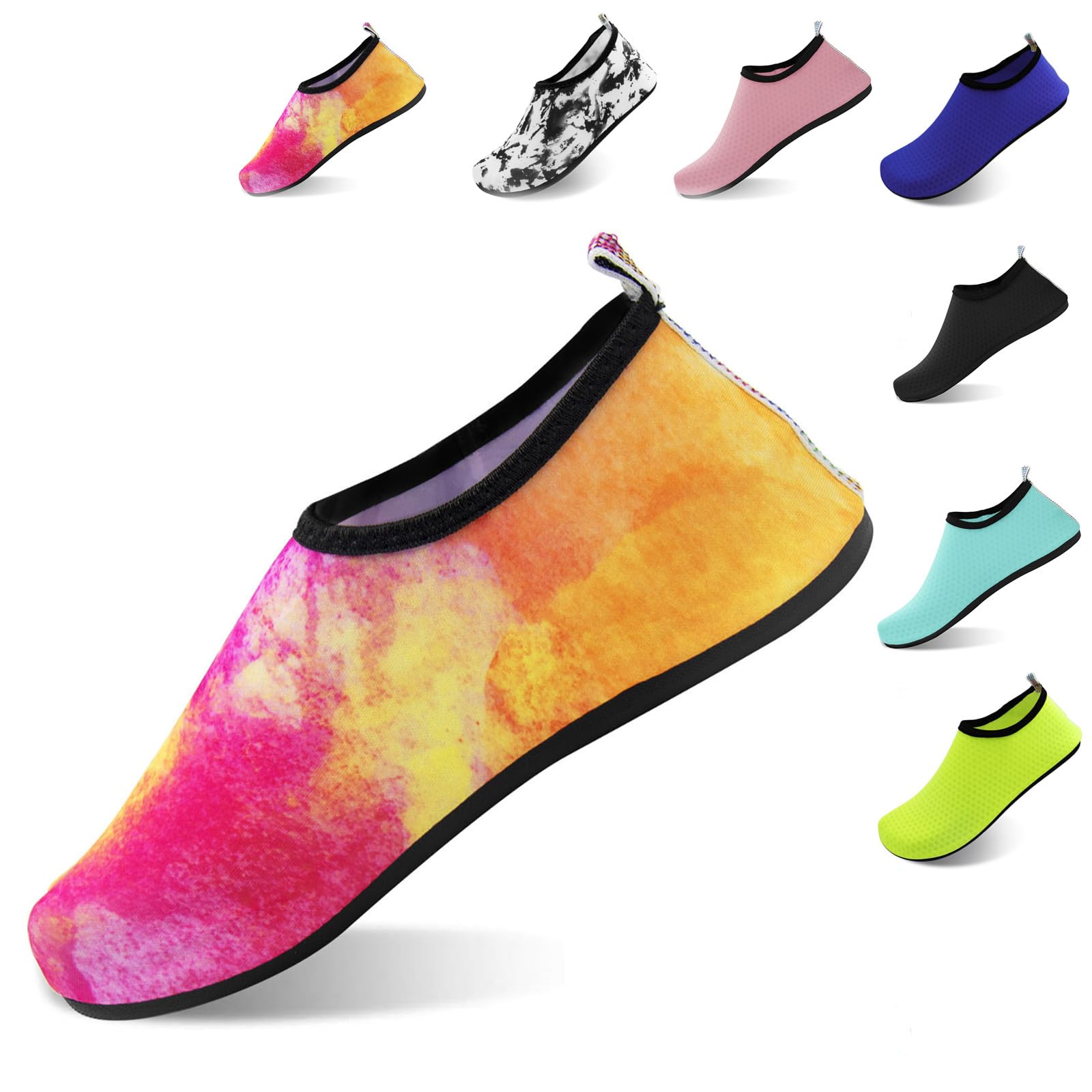 FANWINKJ Scarpe da Nuoto e Yoga, Scarpe da Acqua Traspiranti ed Eleganti per la Spiaggia, Lo Sport, Il Surf e Il Nuoto, Uomini e Donne