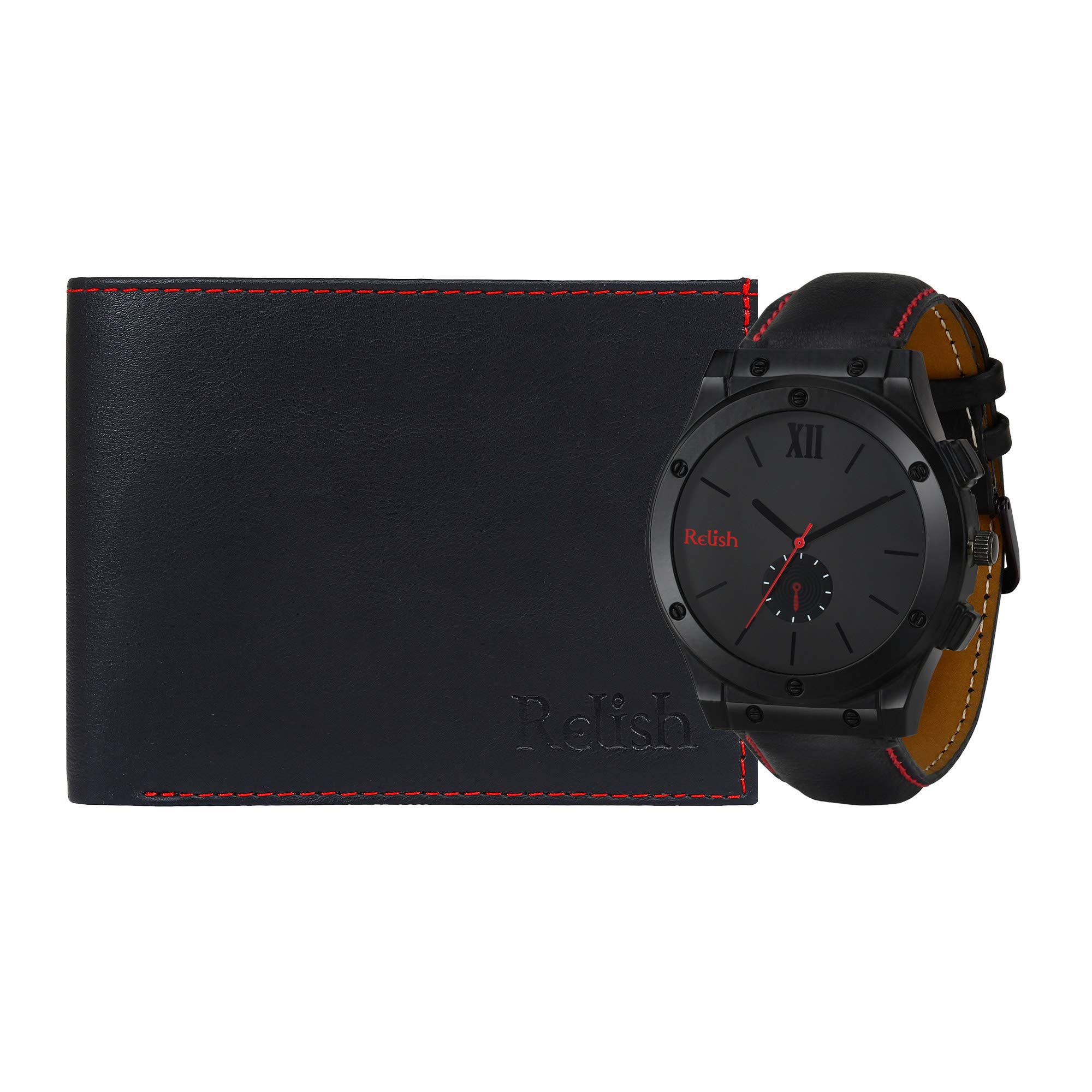 Relish Analogue Wrist Watch with Wallet Combo (B0851YC8N6) Amazon Price History, Amazon Price Tracker