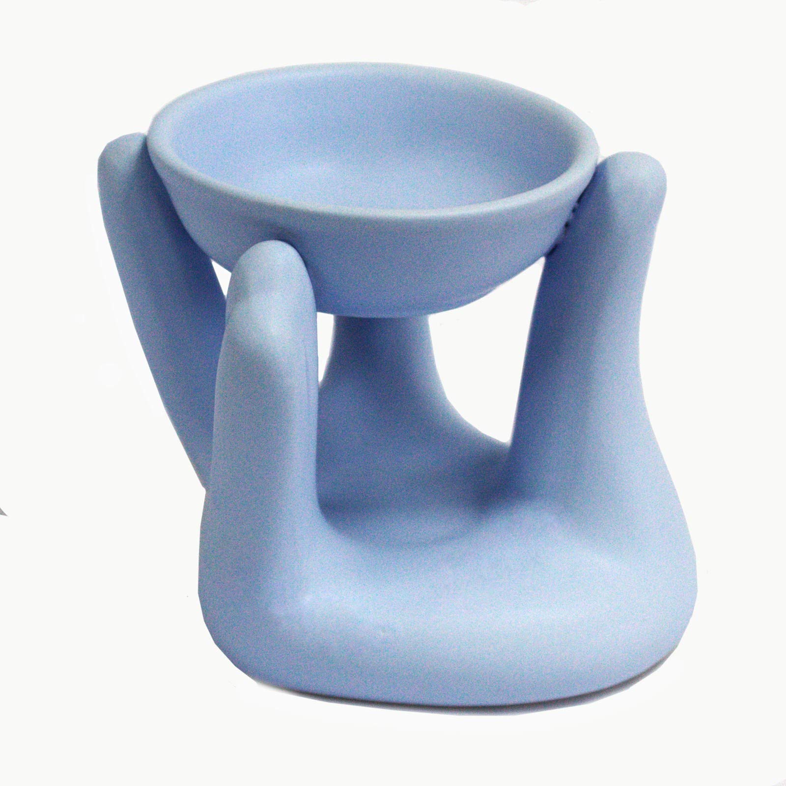 Ancient Wisdom Blue Open Hands Oil Burner