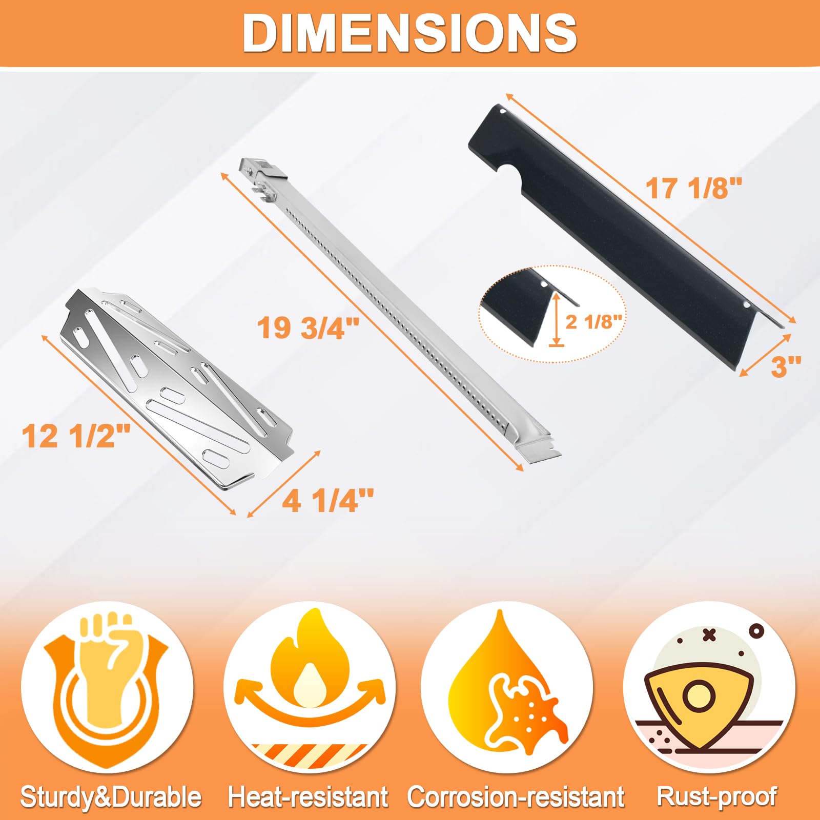 Amazon.com: GS4 Genesis 2 Grill Parts for Weber 3 Burner GS4