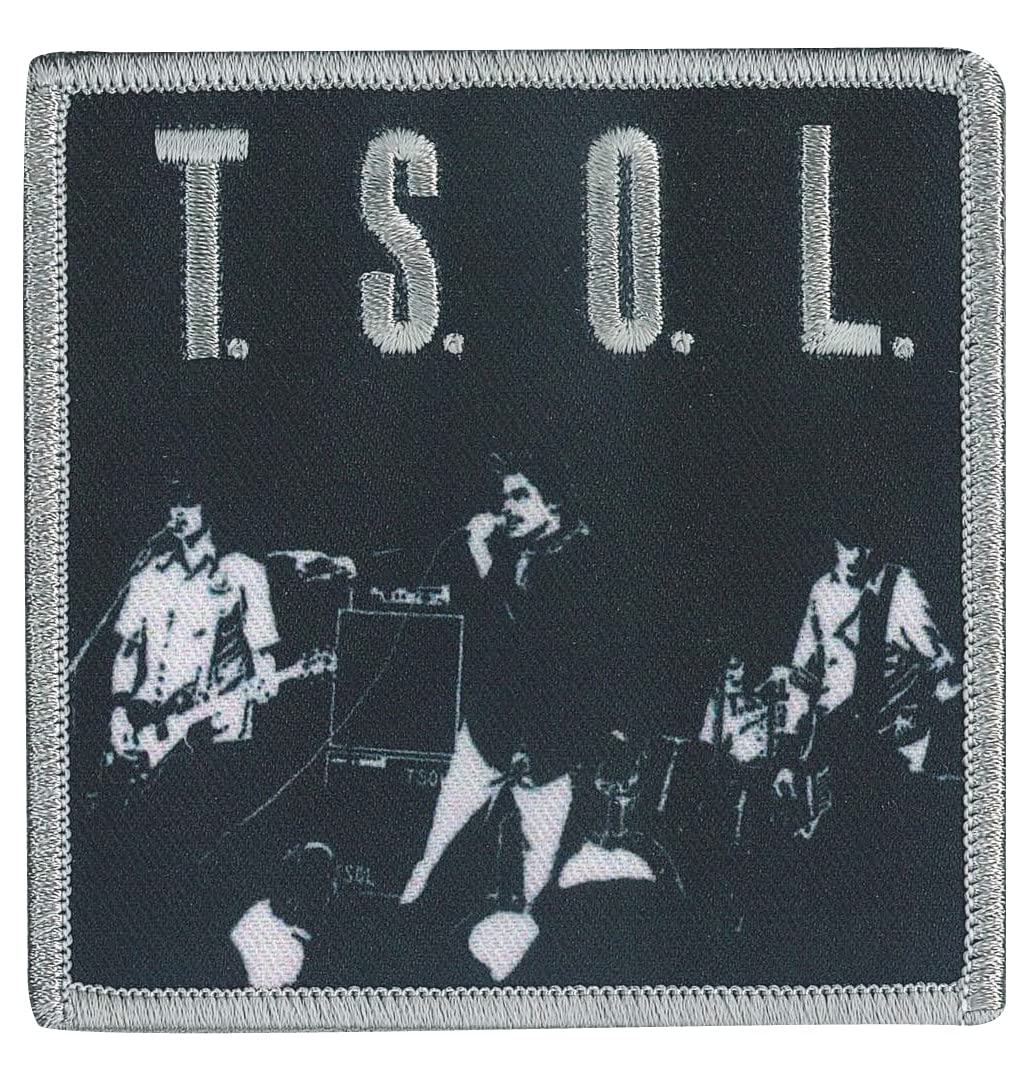 Amazon.com: C&D Visionary T.S.O.L. EP Cover Patch, Grey, Black