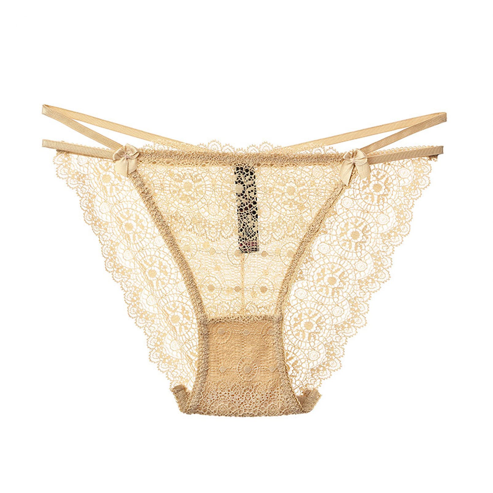 YUANCHENGWomen Lace Panties Low-rise Briefs Seamless Intimate G-strings Thongs