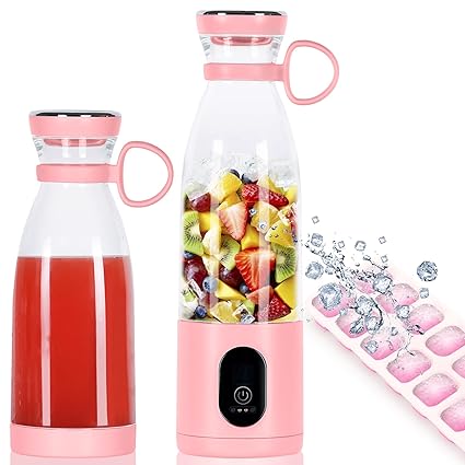portable blender,mini blender (pink)
