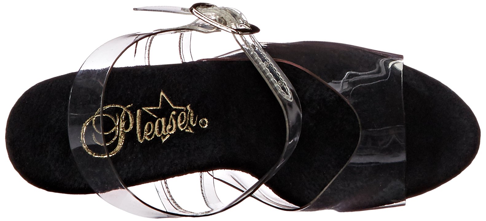 Pleaser Flamingo-808uvg, Sandalias Abiertas Mujer