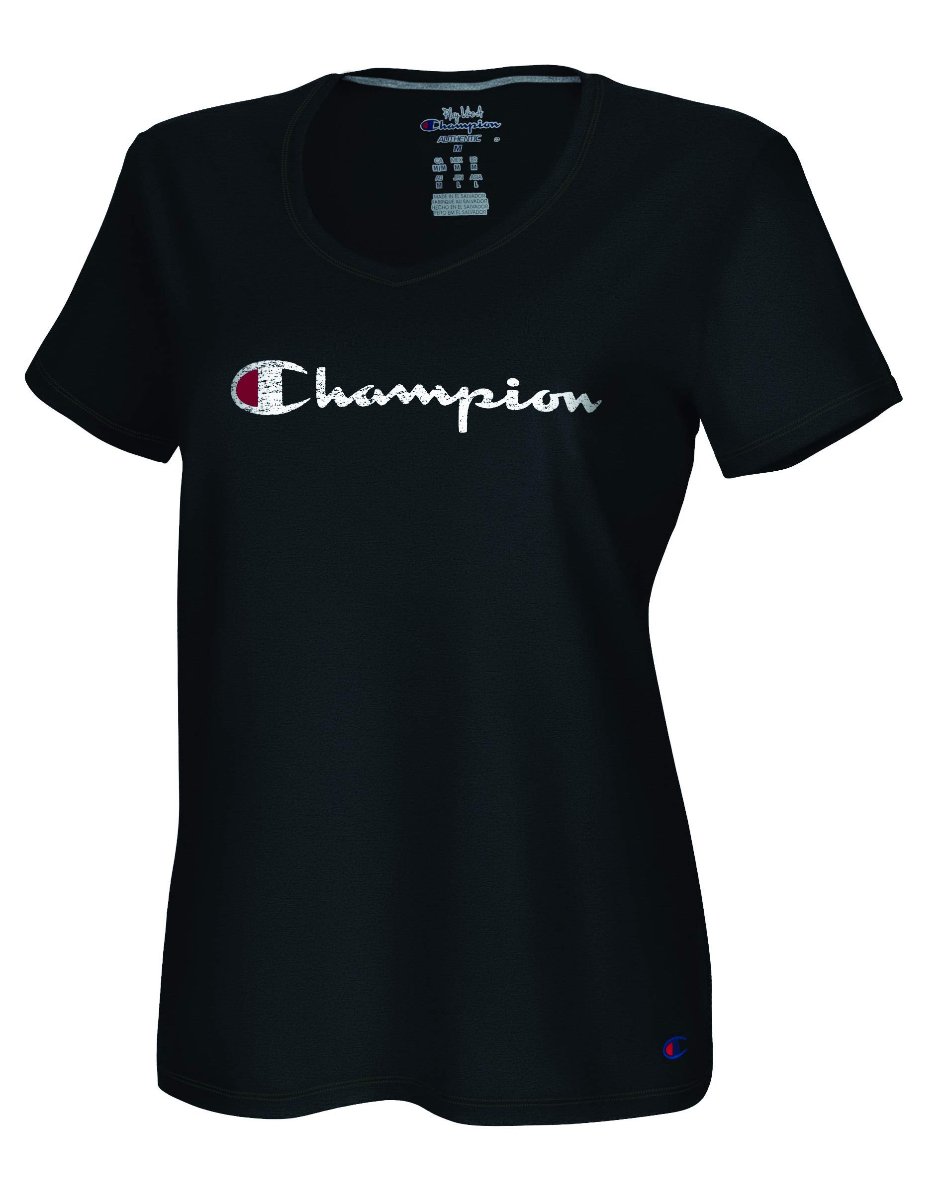 ChampionWomen's Vapor Cotton V-Neck Tee T-Shirt (pack of 1)