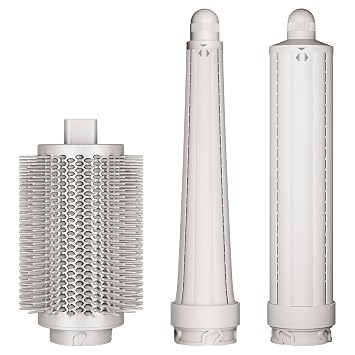 Long Hair Curling Barrel and Upgraded Large Round Volumizing Brush Compatible with Shark FlexStyle Attachment