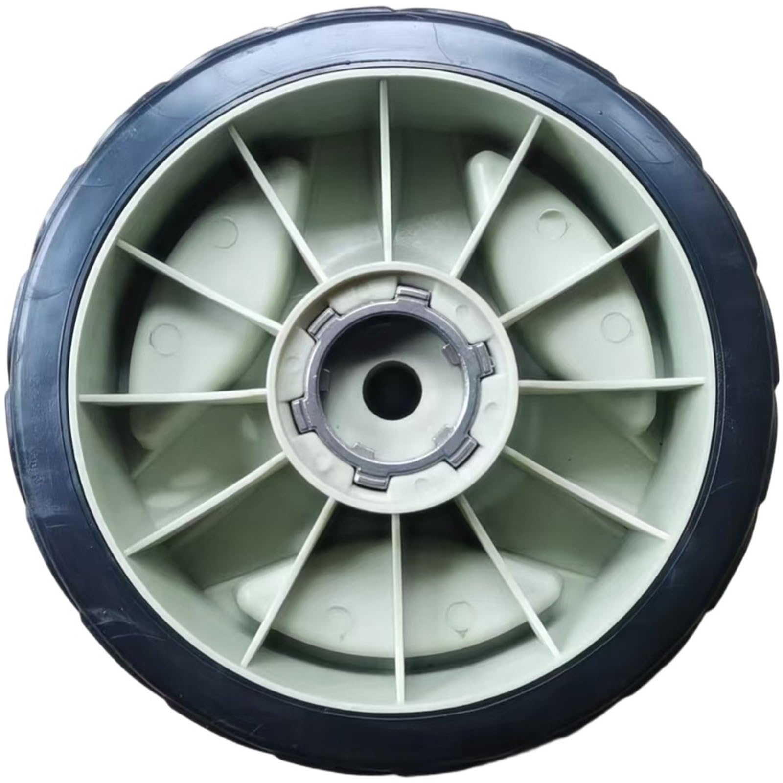 Ruedas de Goma for cortacésped de 7-3/4 Pulgadas, traseras y Delanteras con rodamientos for Repuesto for HRU196 HRU197 HRU214 HRU216 HRJ216(1 Rear Wheel)