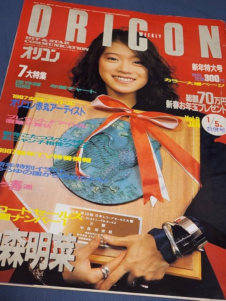 【レア品】中森明菜　1987年カレンダー レア品】中森明菜 1987年カレンダー - メルカリ