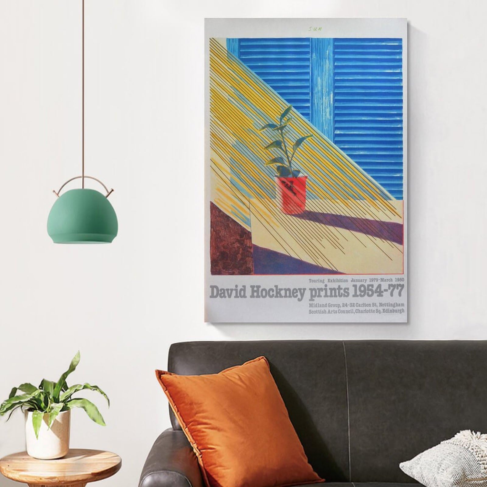 アートポスター デイヴィッド・ホックニー エキシビジョンポスター Amazon.co.jp: David Hockneyデイヴィッド・ホックニー ポスター