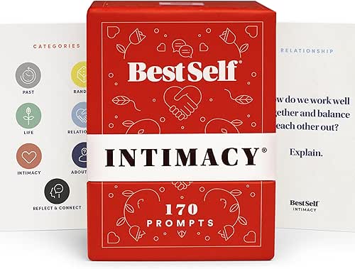 BestSelf Intimacy Deck – 170 Conversation Cards for Couples, Fun