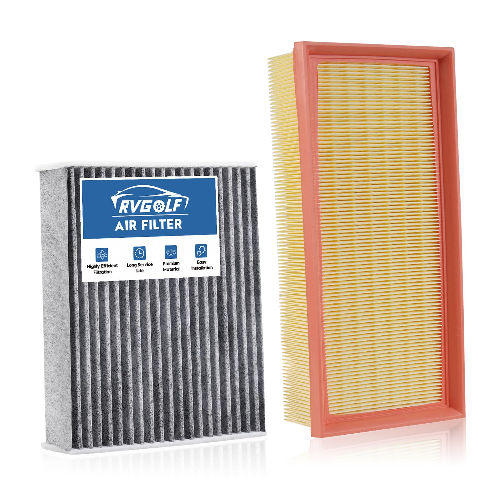 Engine+Cabin Air Filters Kit Fit for 2007-2012 Nissan Altima L4 2.5L