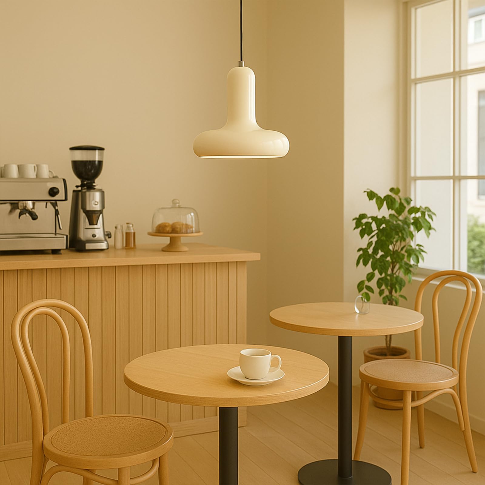 Hanglamp Bruin 150 CM Metaal E27 H150 - Nieuwe Sfeer
