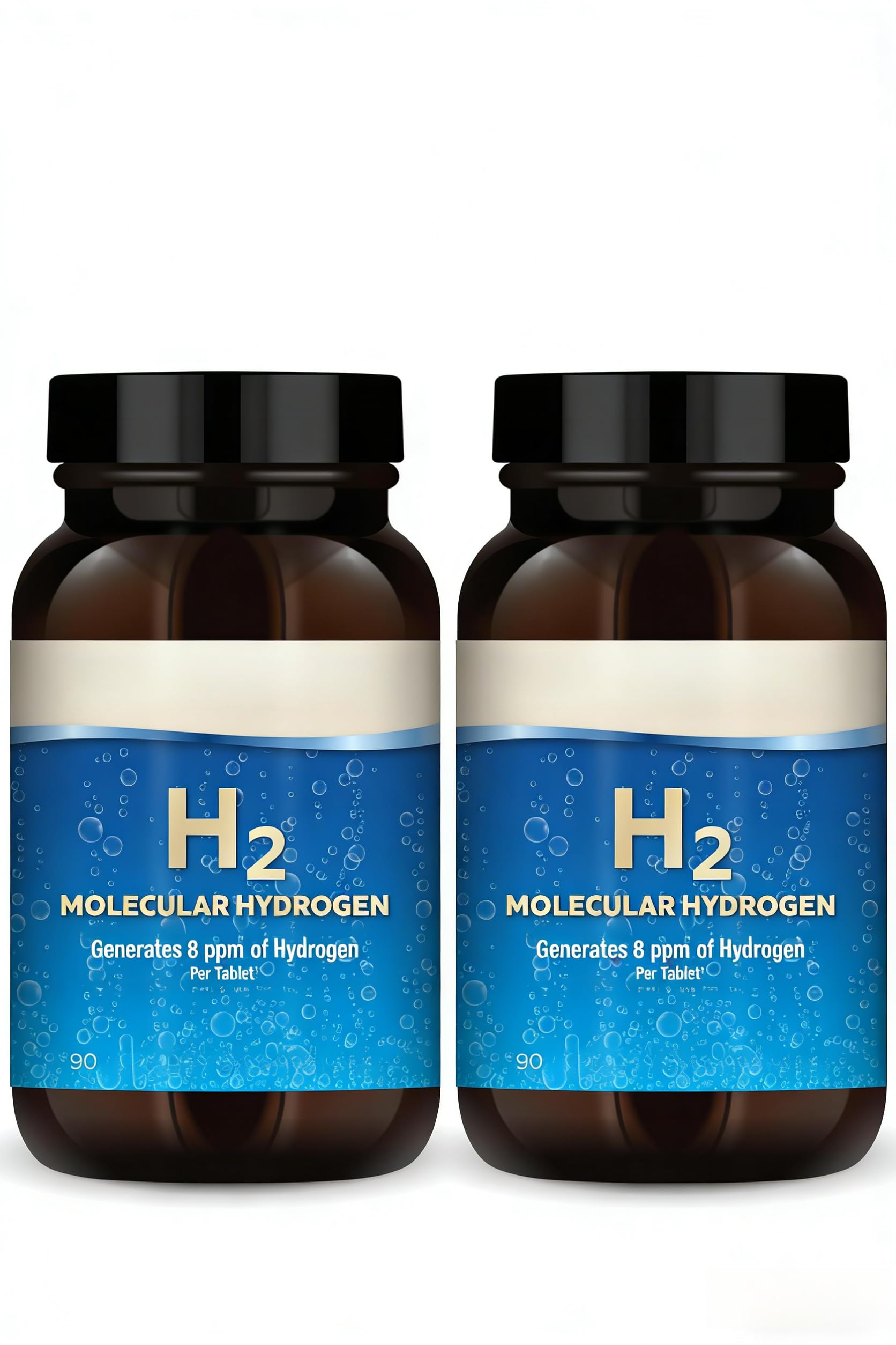 H2 hidrógeno molecular | Ayuda al antienvejecimiento, la energía celular y la salud cerebral.,2pcs