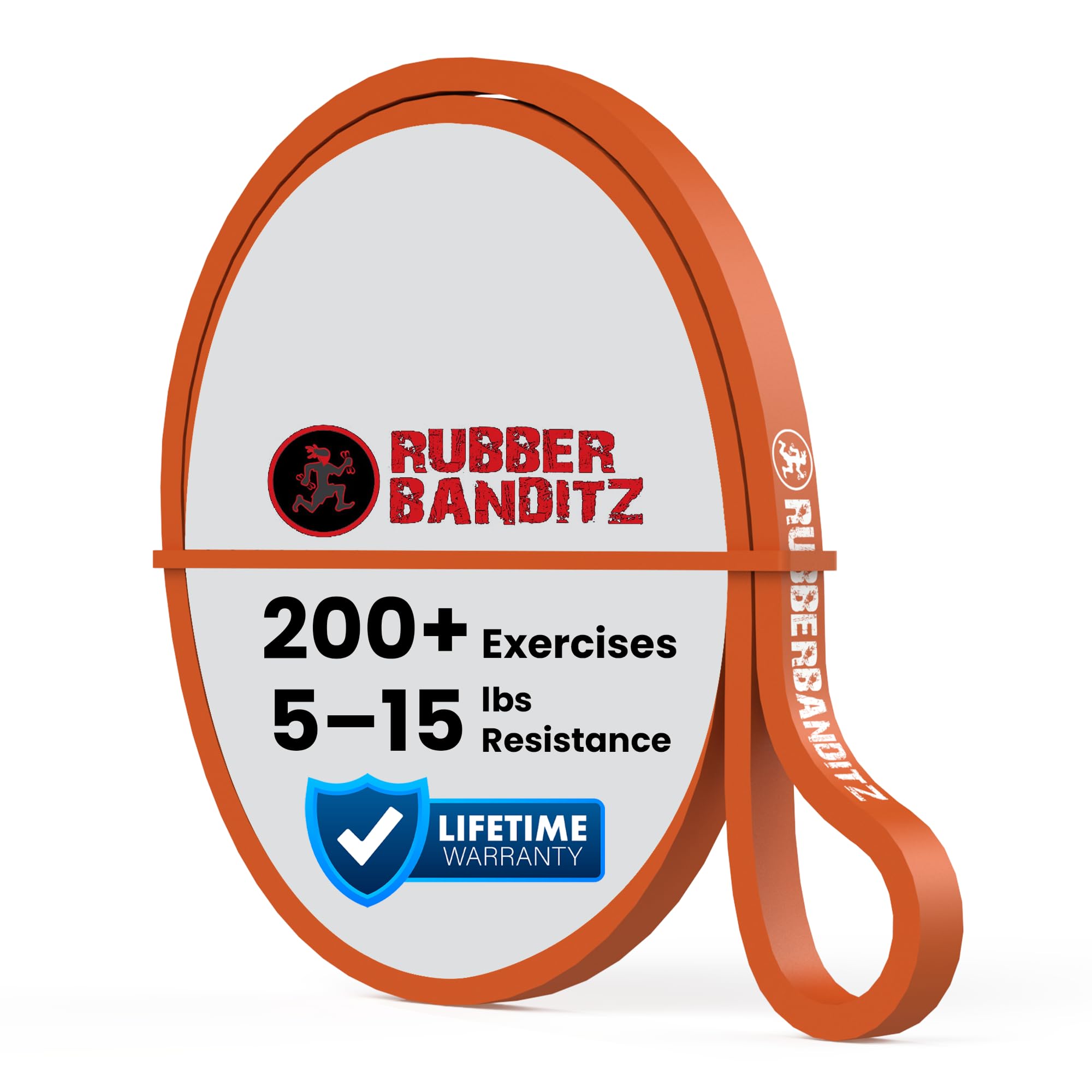 Rubberbanditz Pull Up Assist Resistance Bands Heavy Duty Loop Exercise Workout Bands for Powerlifting, Mobility, and Stretching