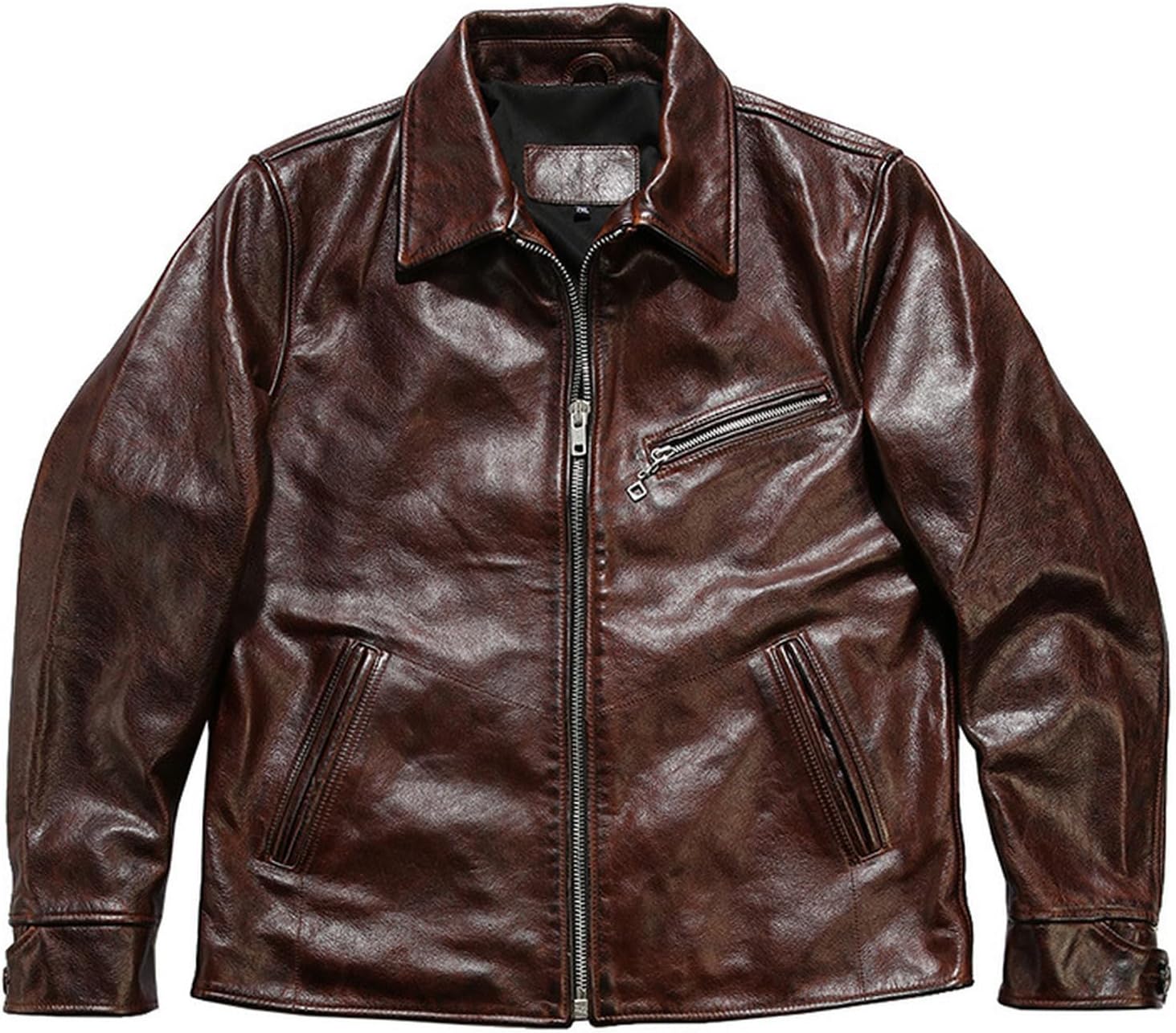 高級✨羊革×ラビットファー　ラムレザージャケット　レザー大国韓国製　大きいサイズ 高級✨羊革×ラビットファー ラムレザージャケット レザー大国韓国製