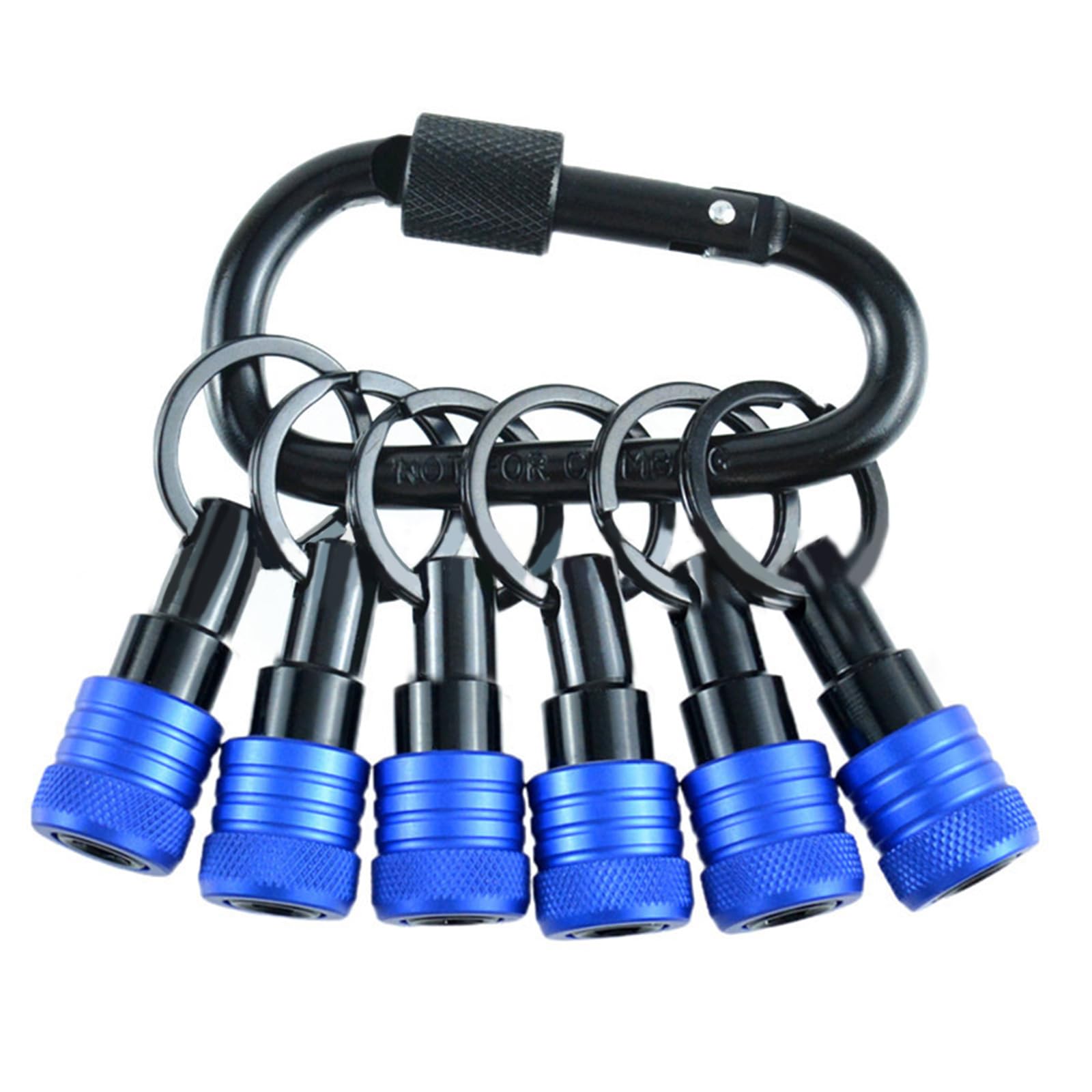 6pcs 1 / 4inch Hexagonal Shanks Sockets Bit Holders Set Screwdriver Bit Holders Set Multifunction for Easy Storage & Tran Screwdriver Storage