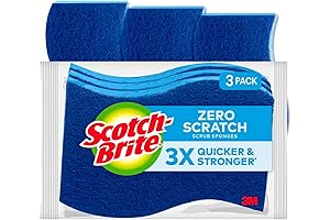 Scotch-Brite Zero Scratch Scrub Sponge: Protect Your Surfaces