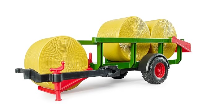 Foto 3 de 6 de bruder 02204 - Recogedor de pacas redondas con 3 pacas