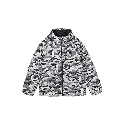 The North Face Kids North Down Hooded Jacket Print (Little Kid/Big Kid) Boy