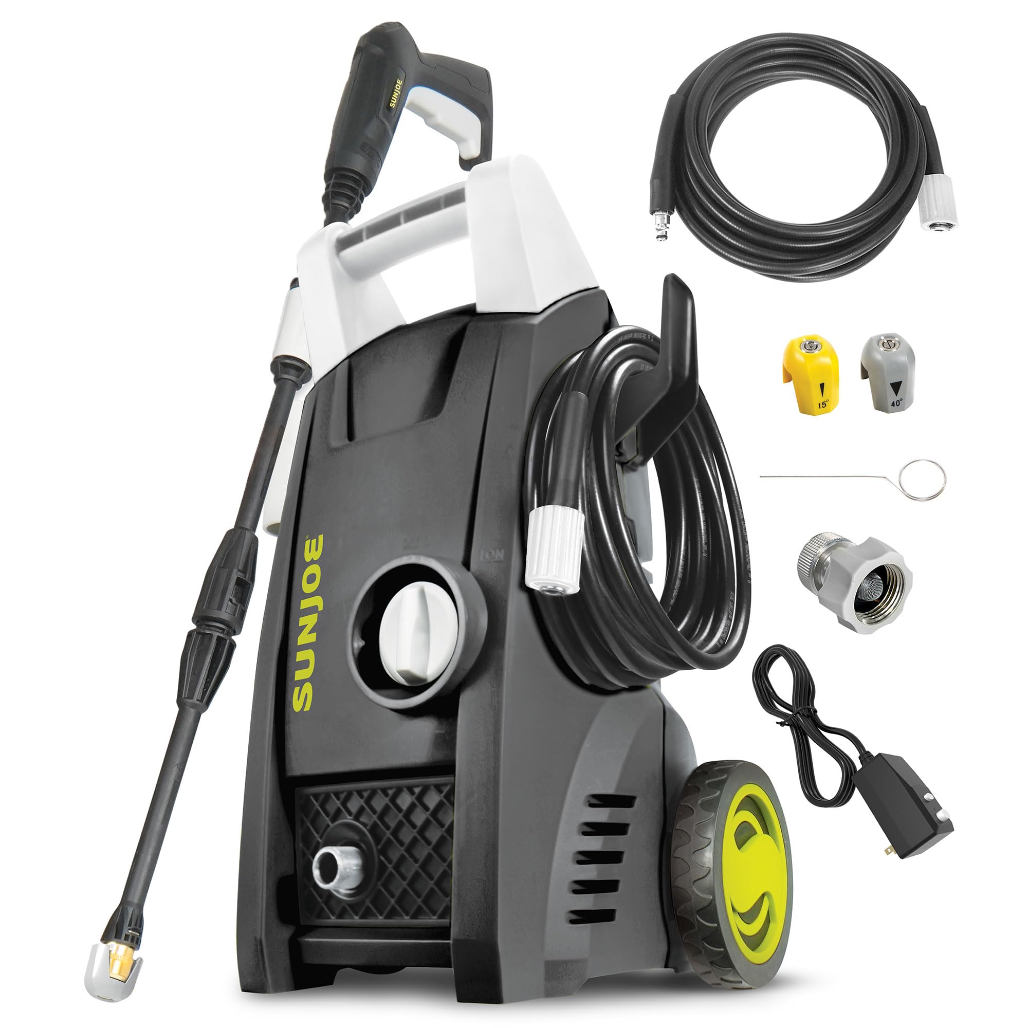 Sun Joe SPX1000 11.5-Amp Electric Pressure Washer, Green