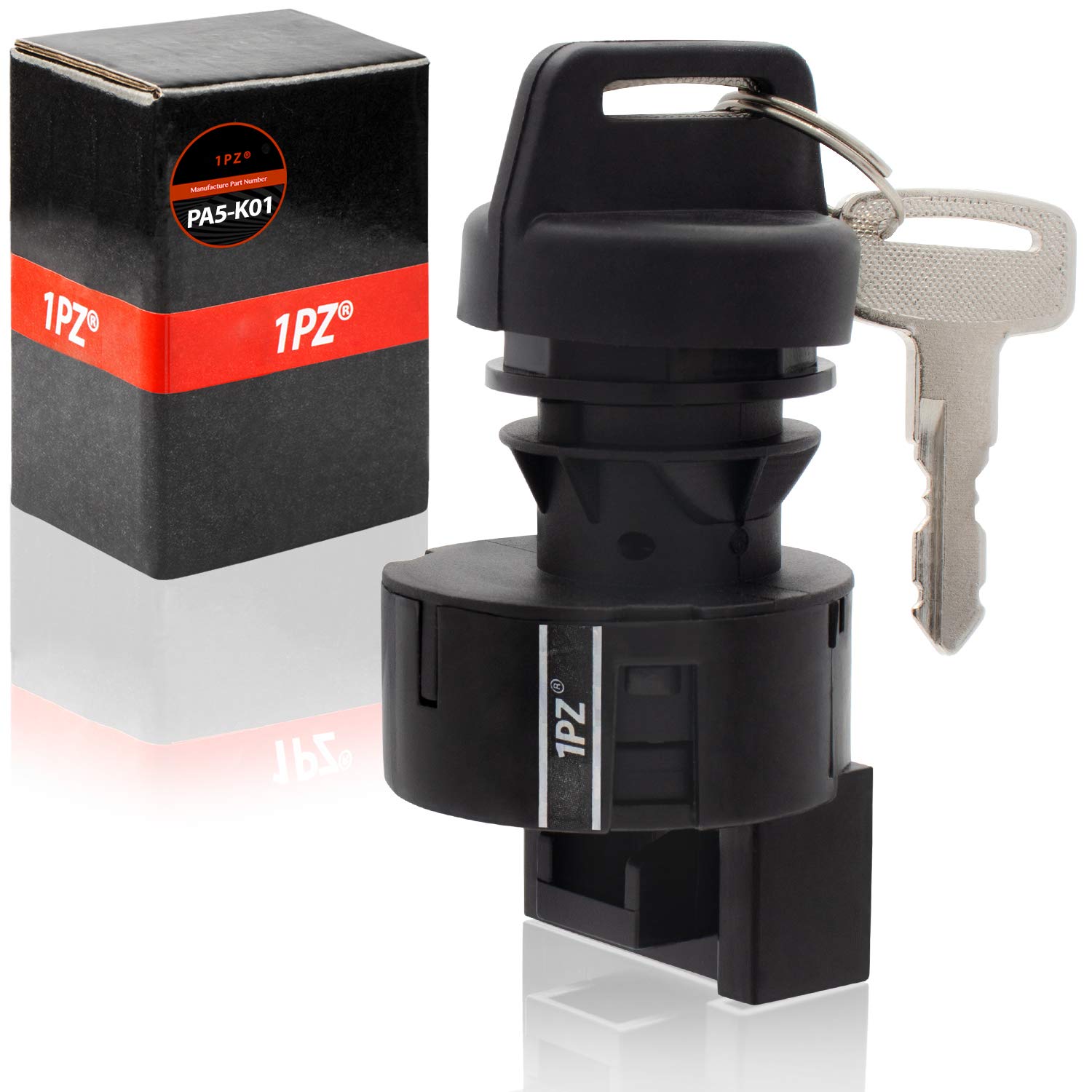 Polaris 4 Position Ignition Key Switch With Key, Genuine OEM Part 4016058, Qty 1 - Foto 3