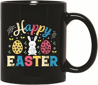 Celebrate Easter Sunday with Unique Gifts for Loved Ones 11oz 15oz Black Coffee Mug