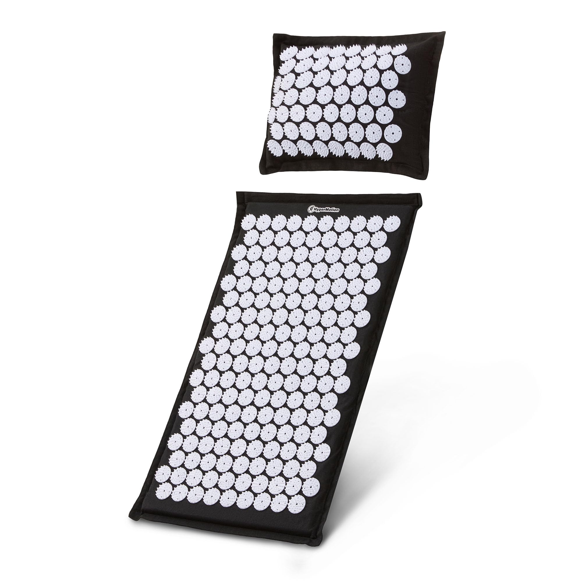 Hypermotion Tapis Acupression ECO, Tapis Champ de Fleurs 3-en-1 en Lin, Fibre de Coco et Sarrasin - Soulage Mal de Dos, Nuque et Tensions Musculaires - Naturel et Respirant - 7 182 Points de Pression