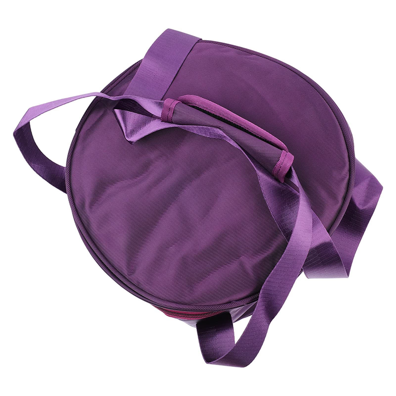 Borsa per Campane Tibetane Custodia per Campane Tibetane, Borsa per Campane Tibetane con Borse, Custodie e Coperture per Manici (12 pollici viola puro)
