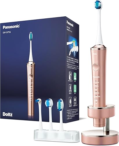 Panasonic EW-DP56 Doltz Modelo de alto grado con cepillo de dientes eléctrico Bluetooth AC100-240V Enviado desde Japón lanzado en 2022 (rosa de